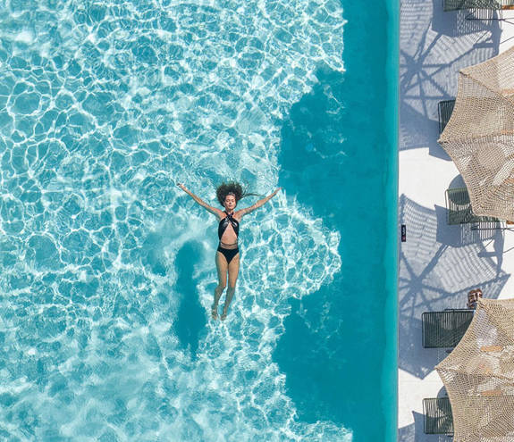 Koukoumi Vegan Hotel pool